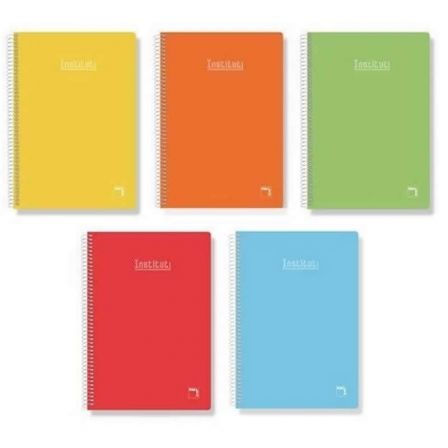 Sam - Pacsa Cuaderno con Espiral Rayado Sam Institut A5 80 Hojas Colores Surtidos Sam - Pacsa Cuaderno con Espiral Rayado Sam Institut A5 80 Hojas Colores Surtidos